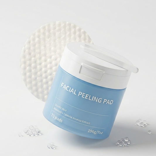 Buplyna Centella Soothing & Peeling Pads Calming Treatment for Sensitive Skin Skin Barrier Repair & Redness Relief Gentle Daily Exfoliation