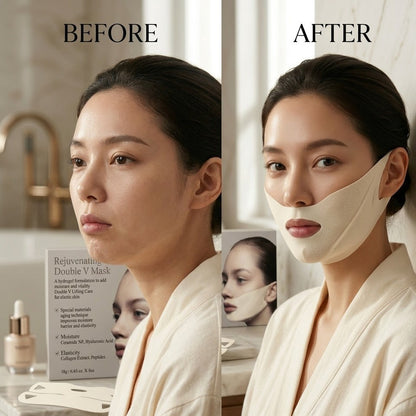 Buplyna Instant Face Lift Bandage Mask: Contour Sculpting & Jawline Tightening Treatment for Sagging Skin