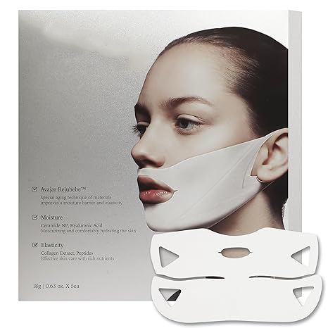 Buplyna Instant Face Lift Bandage Mask: Contour Sculpting & Jawline Tightening Treatment for Sagging Skin